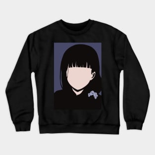 MISUZU GUNDOU MINIMALIST DESIGN FROM TOMO CHAN IS A GIRL ANIME Crewneck Sweatshirt